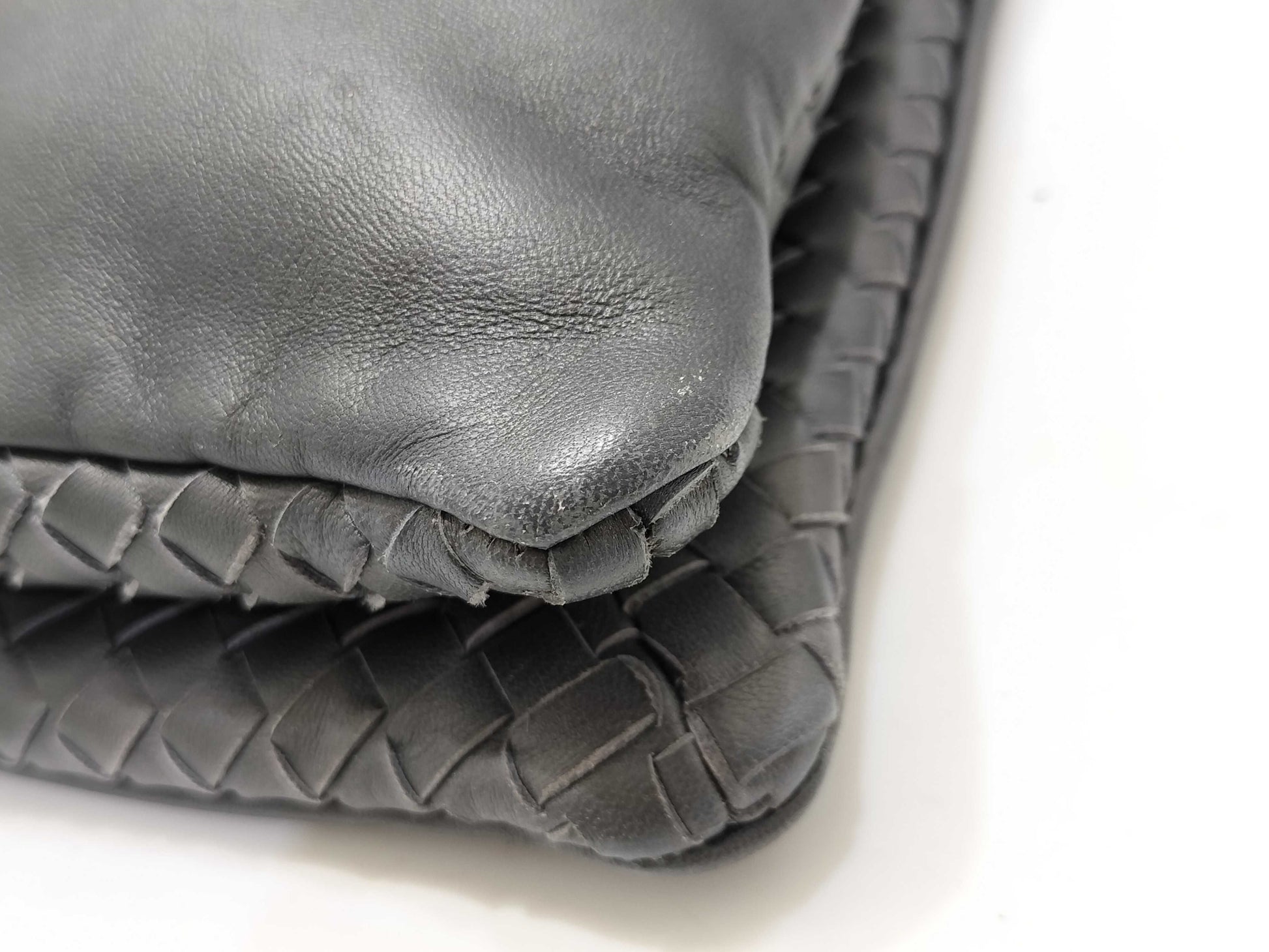 BOTTEGA VENETA Intrecciato Leather Shoulder Bag