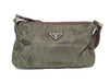 PRADA Nylon Prada Shoulder Bag with Triangle Logo