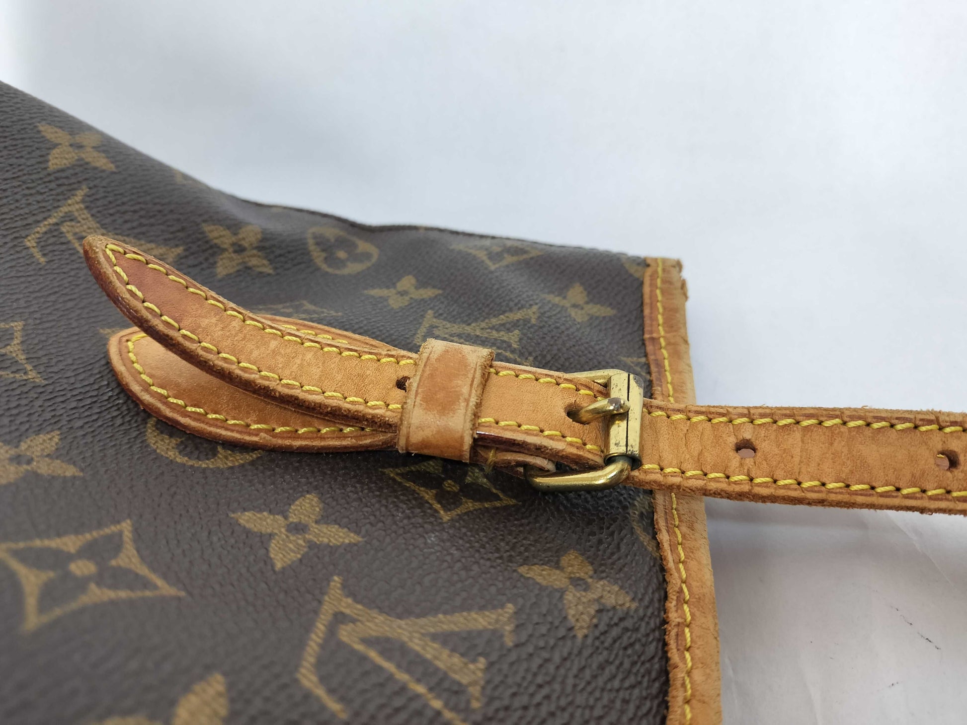 LOUIS VUITTON Monogram Petit Bucket M42238 Tote Bag