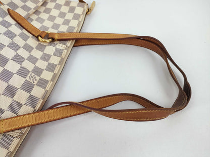 LOUIS VUITTON Damier Azur Totally MM N51262 Tote Bag