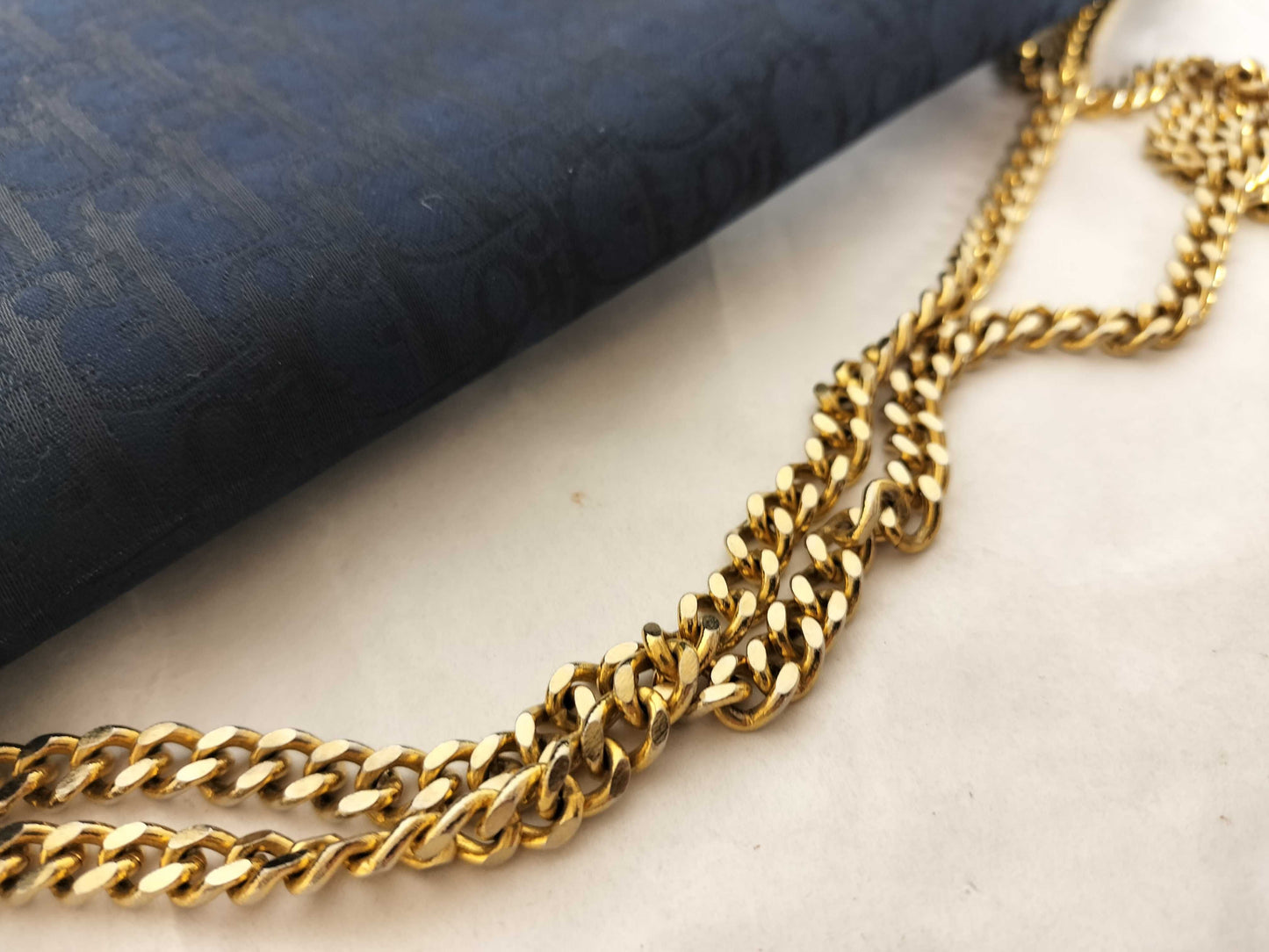 Dior Trotter Chain Shoulder Bag