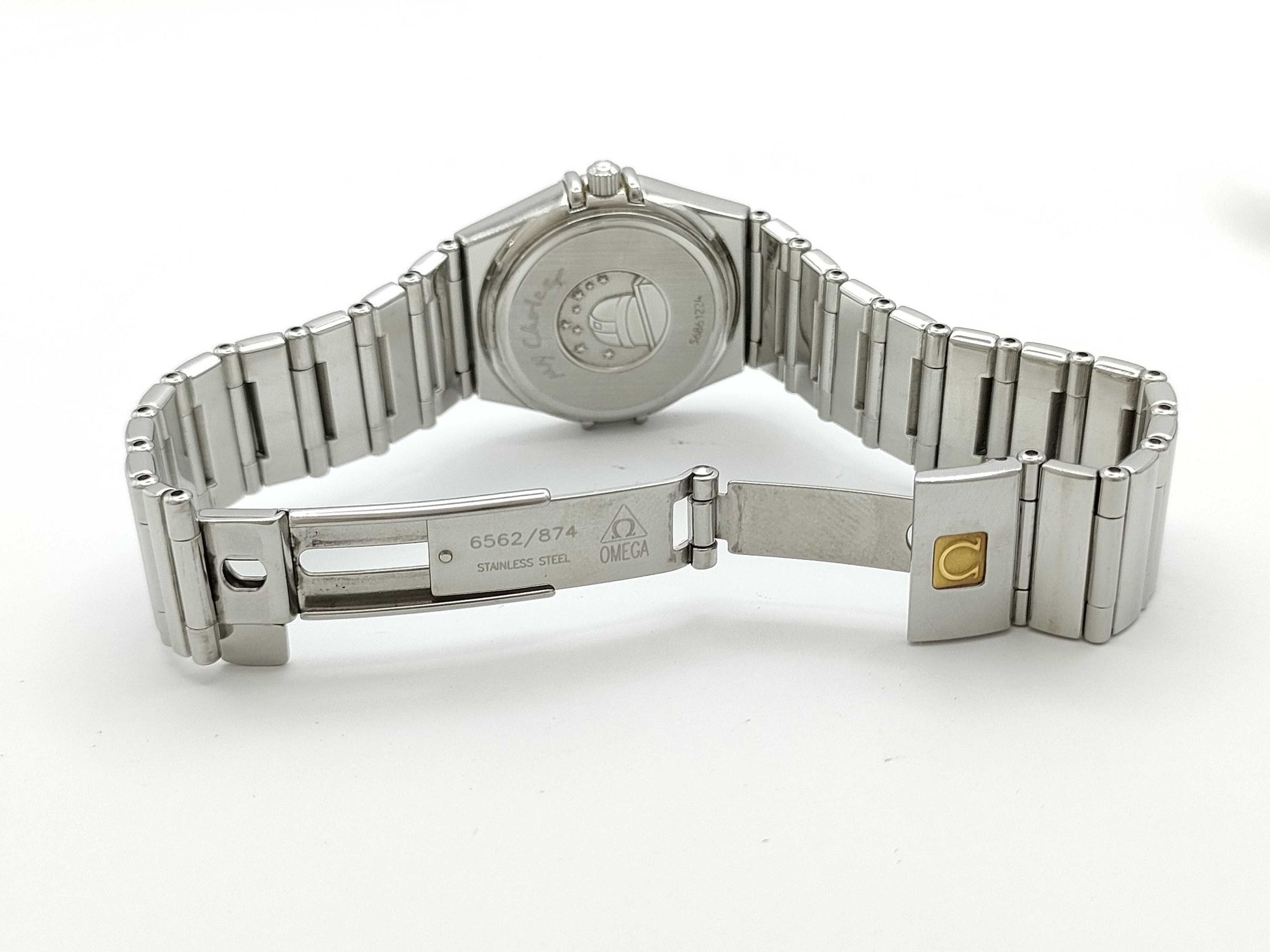 OMEGA Constellation 1571.71 56861224 Quartz White Shell Dial Women's Watch