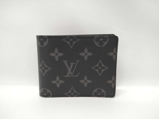 LOUIS VUITTON Portefeuille Multiple Monogram Eclipse M61695 Wallet