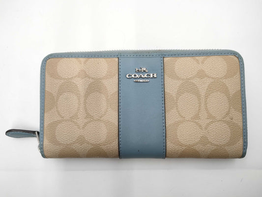 COACH Signature Wallet with Box and Dust Bag