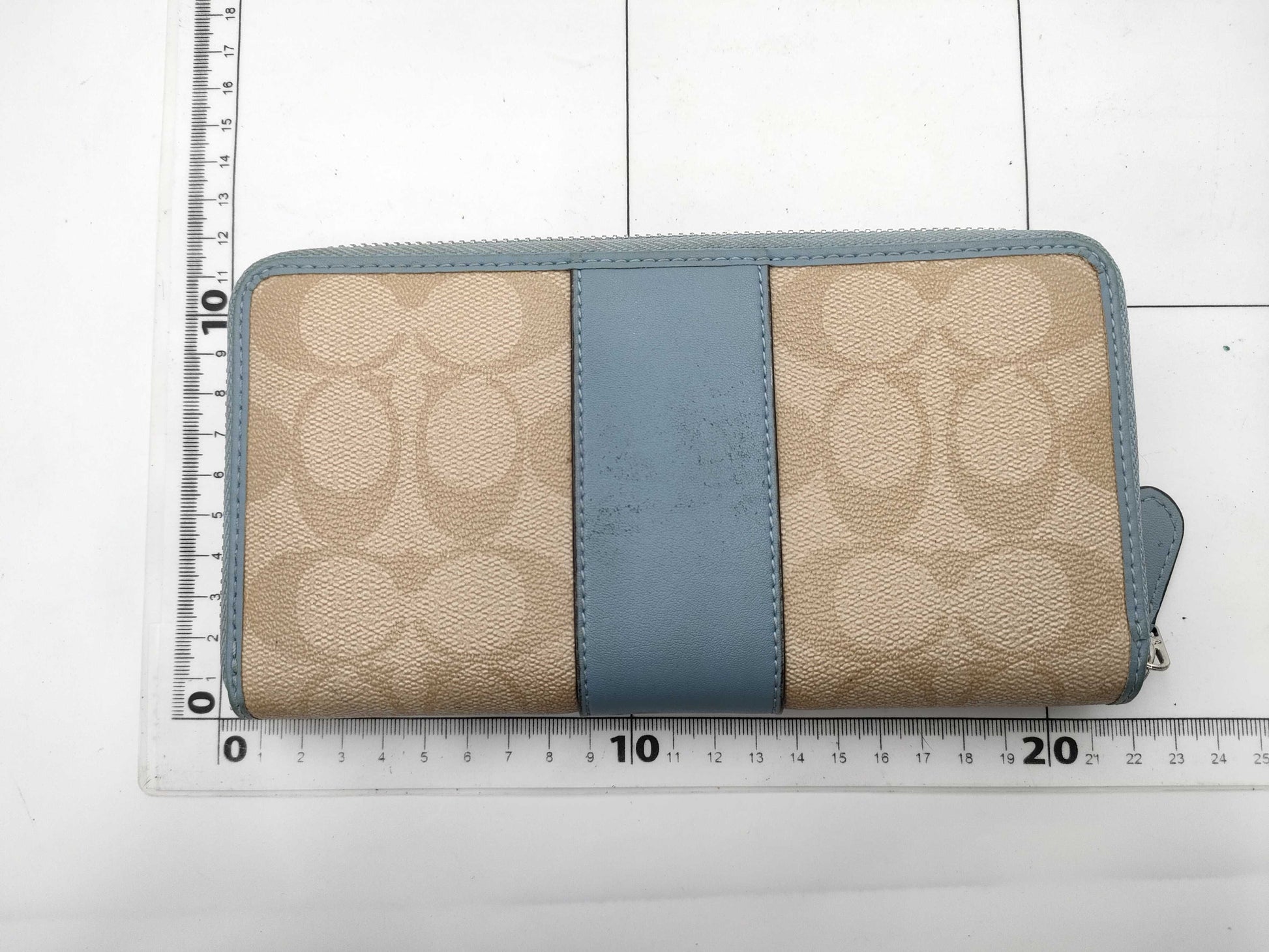 COACH Signature Wallet with Box and Dust Bag