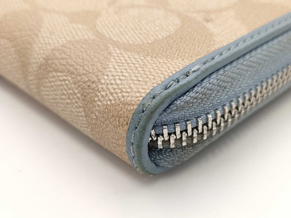 COACH Signature Wallet with Box and Dust Bag