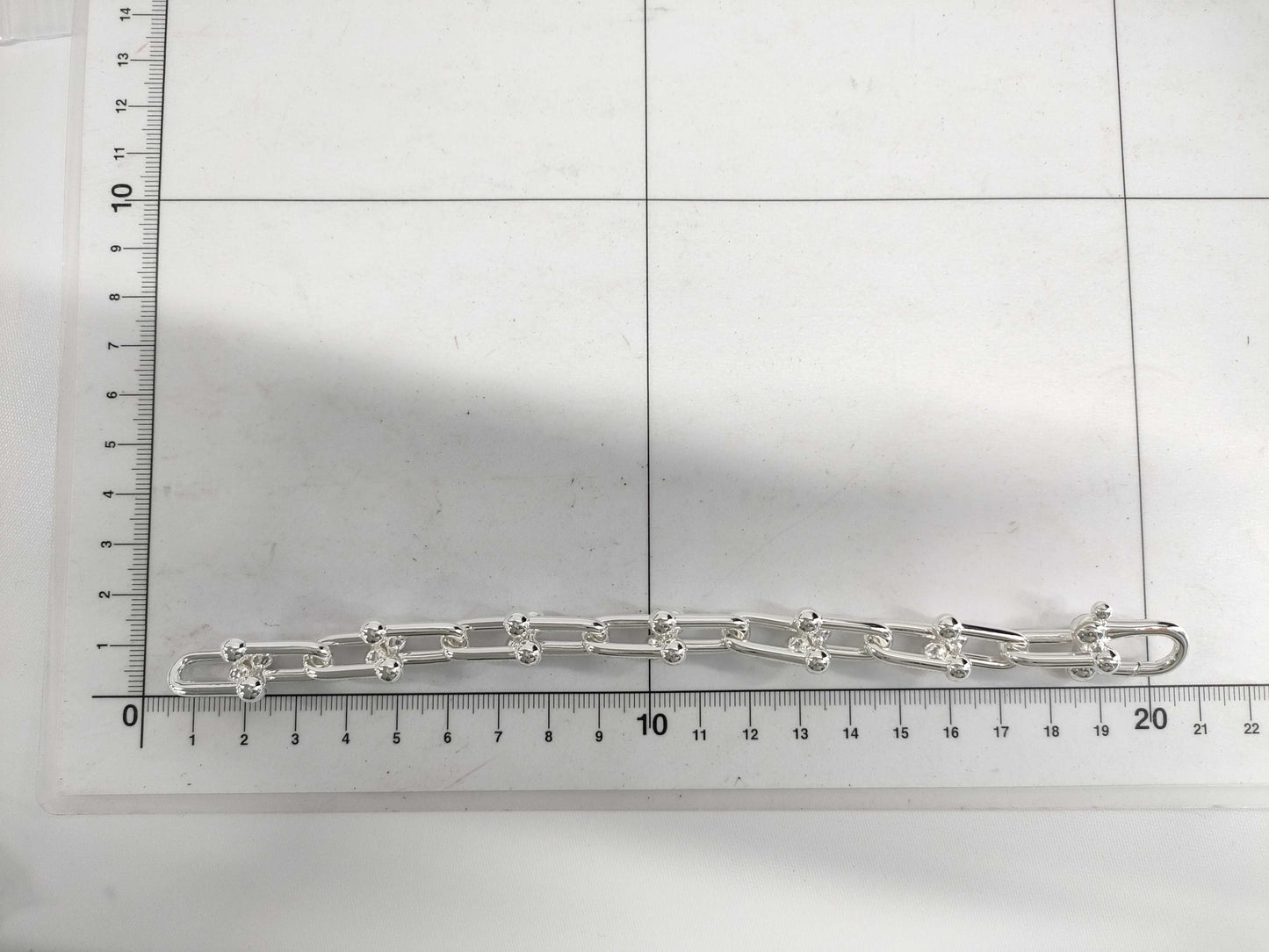 Tiffany & Co. Tiffany HardWear Large Link L Bracelet, Ag925, 60.9g, Bracelet/Bangle