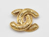 CHANEL Matelasse Brooch Coco Mark Brooch