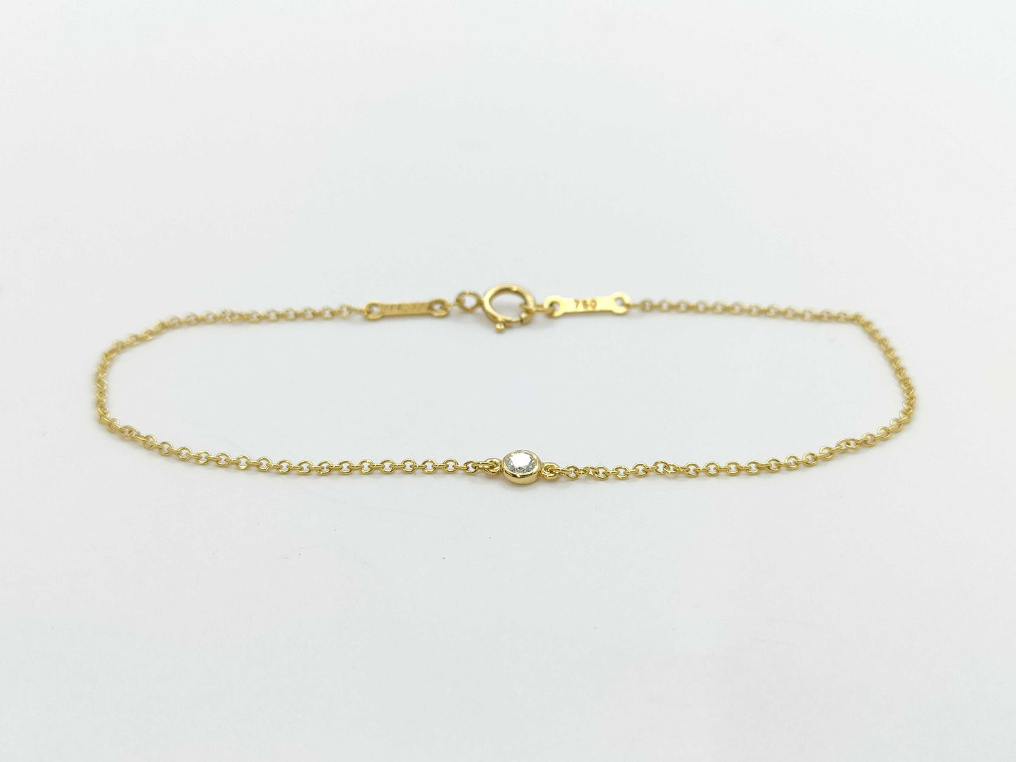 Tiffany & Co. By the Yard 1PD YG 750 0.9g Bracelet/Bangle 