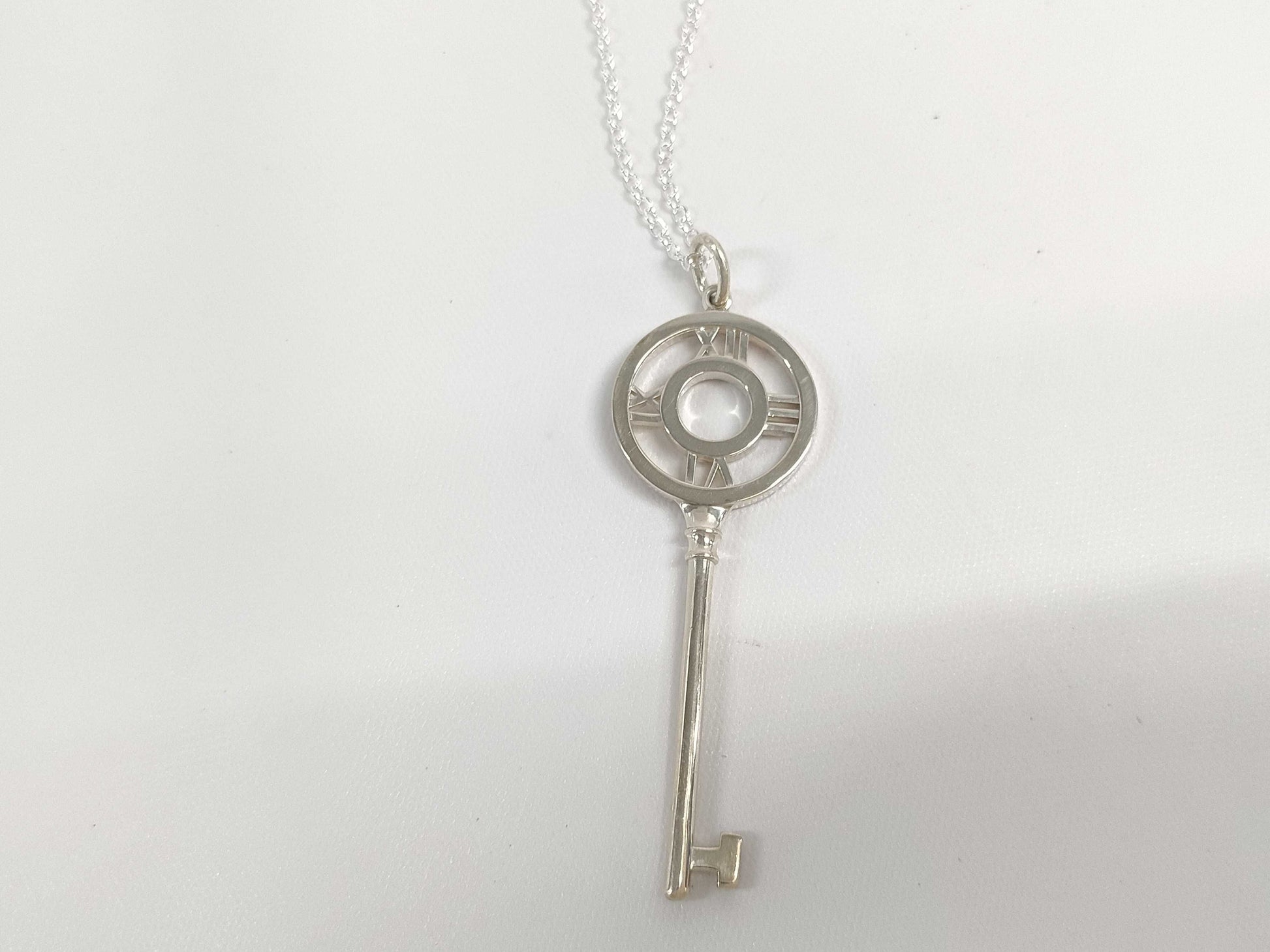 Tiffany & Co. Atlas Key Necklace in SV925