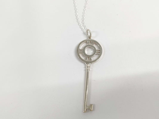 Tiffany & Co. Atlas Key Necklace in SV925