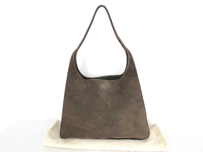 GUCCI One-Shoulder Suede Shoulder Bag 001.3167 001998