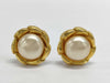 CHANEL Coco Mark Faux Pearl Earrings