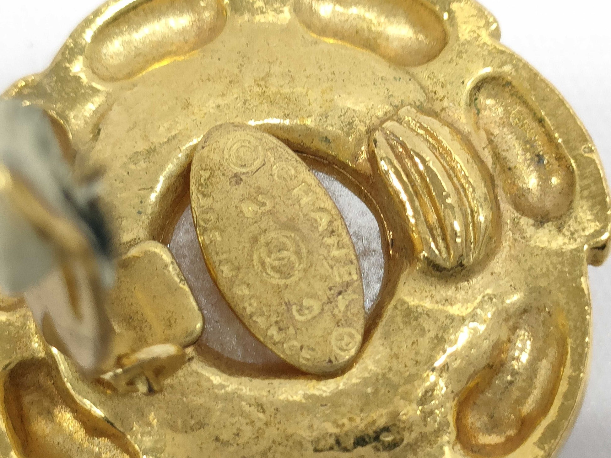 CHANEL Coco Mark Faux Pearl Earrings