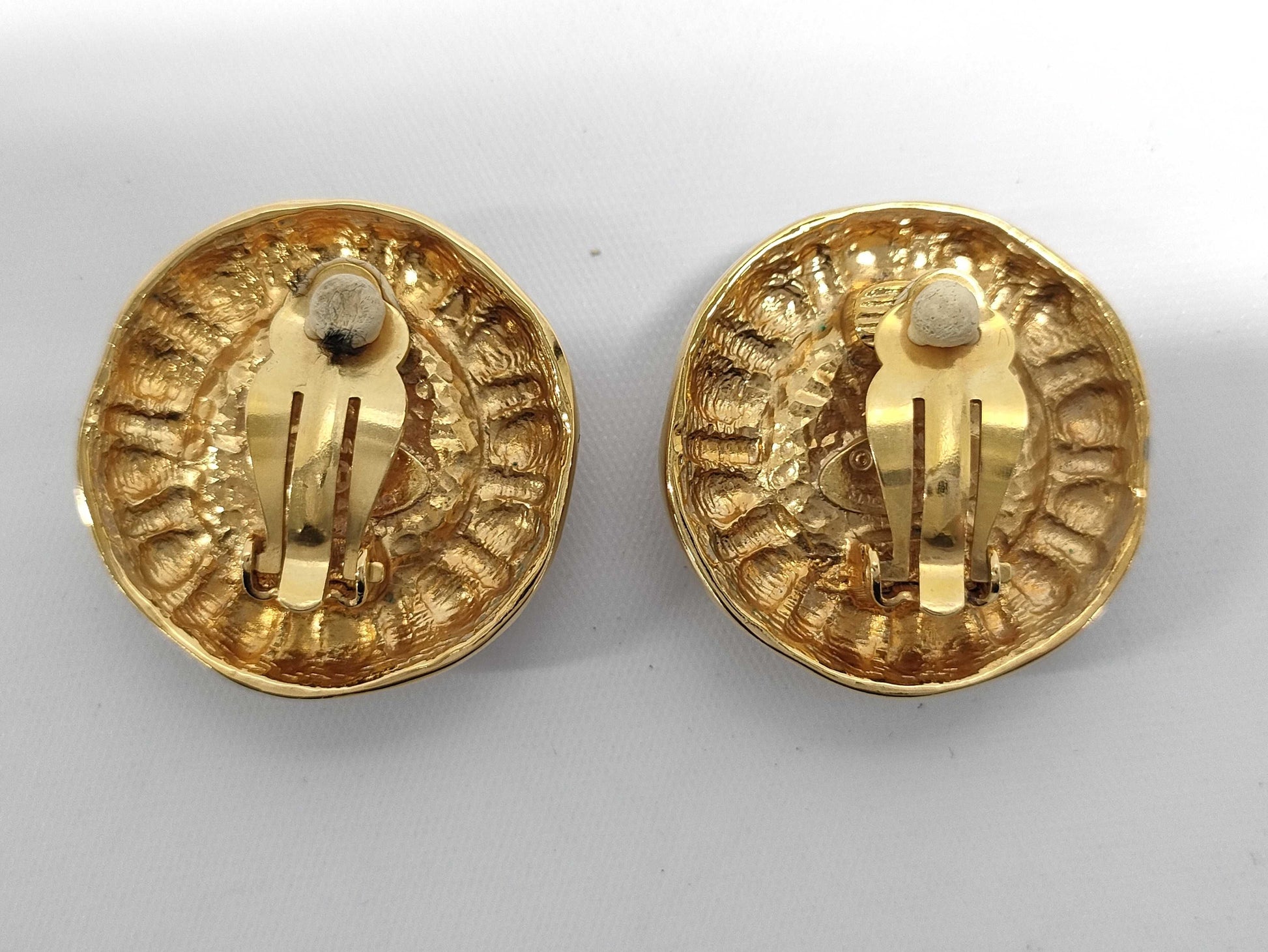 CHANEL Chanel Earrings GP Faux Pearl Earrings