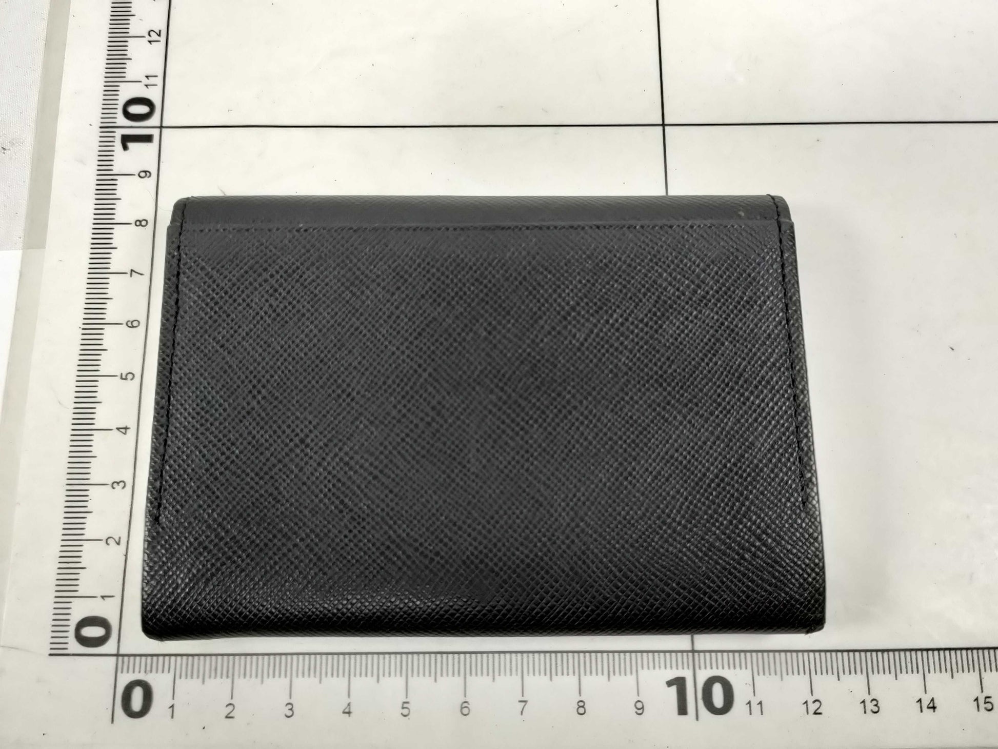 BURBERRY Black Card Case, Card Case, Pass Case, Business Card Case
