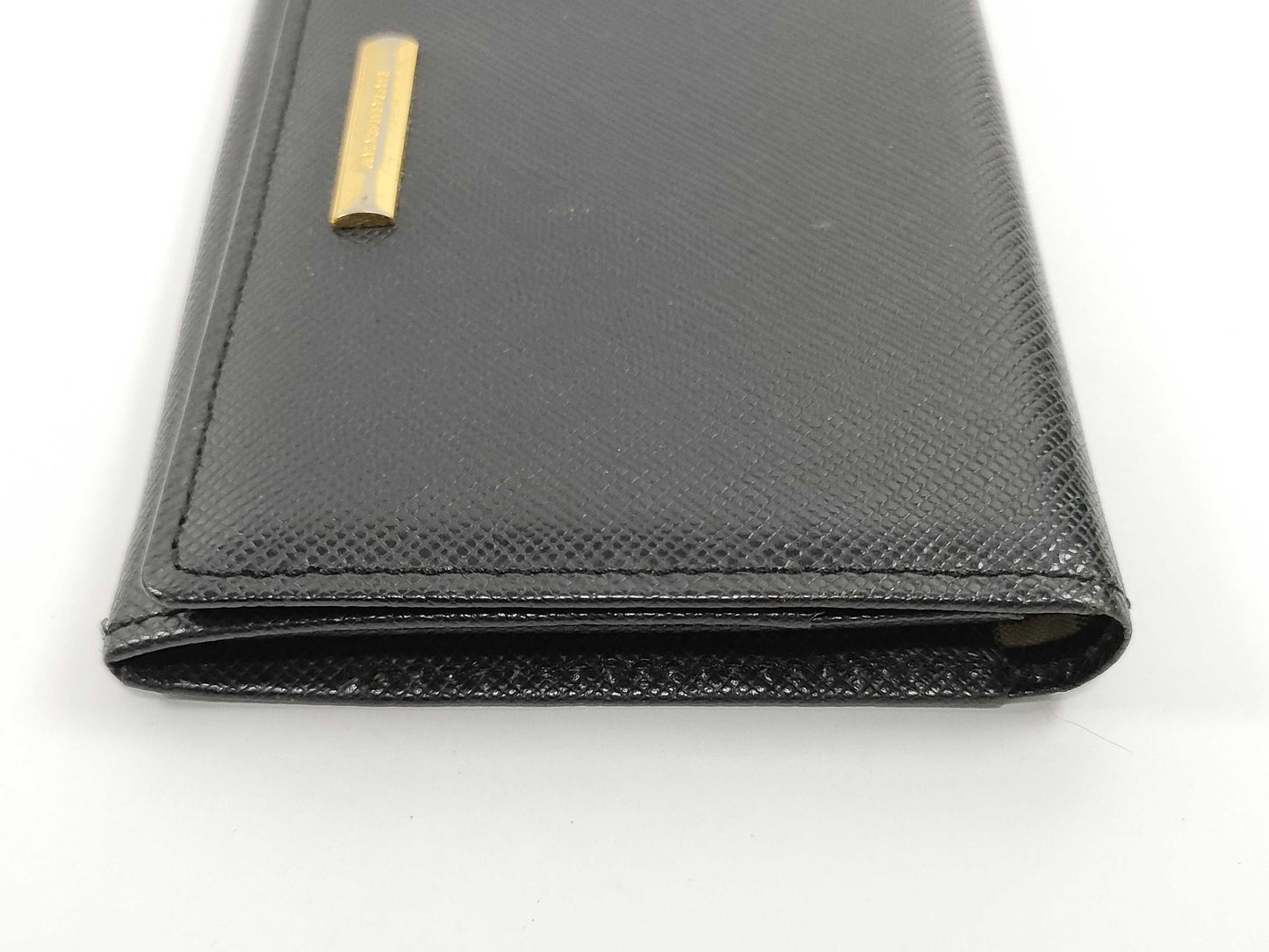 BURBERRY Black Card Case, Card Case, Pass Case, Business Card Case