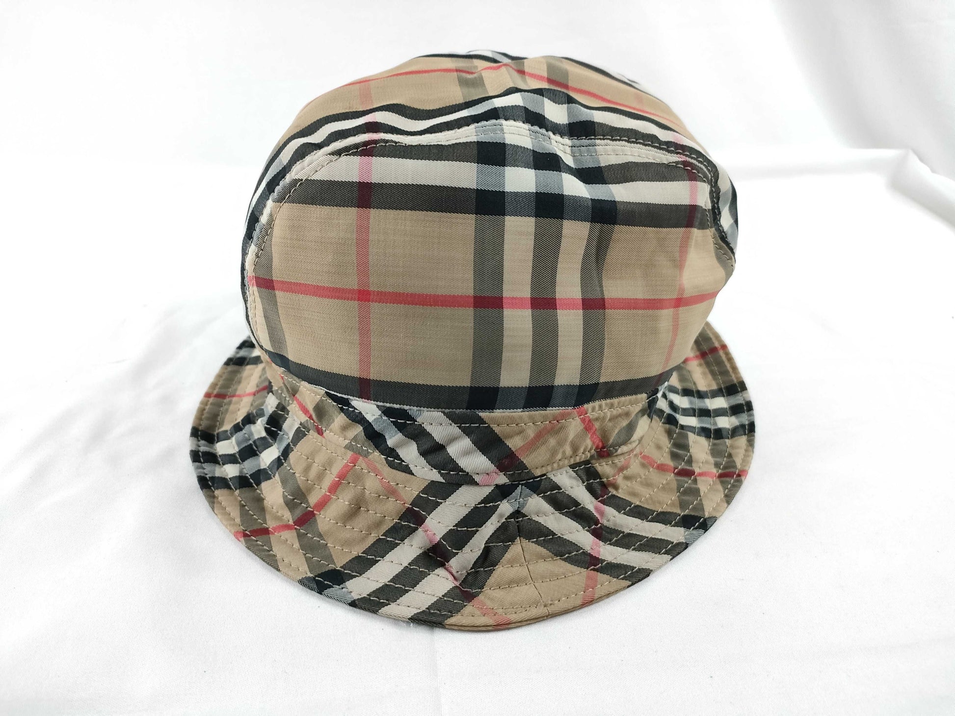 BURBERRY Nova Check Bucket Hat 8017235 Other Accessories