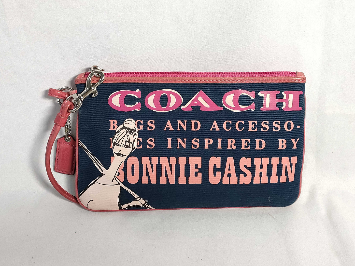 COACH Bonnie Cassin clasp accessory pouch