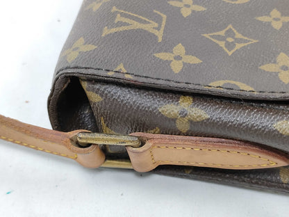 LOUIS VUITTON Monogram LOUIS VUITTON Saint-Cloud Shoulder Bag M51242