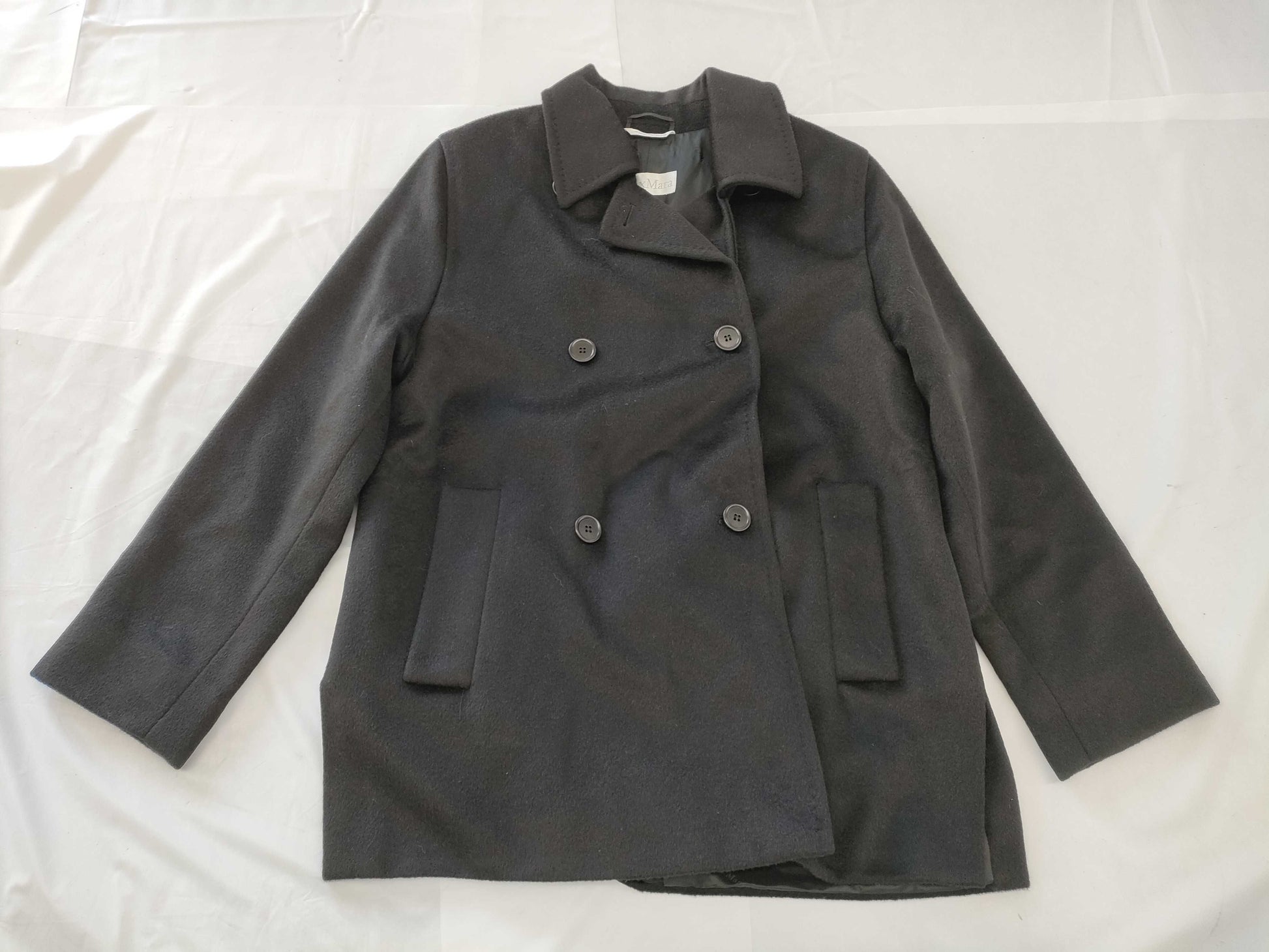 MaxMara MAXMARA Coat 100% Camel 40 Coat