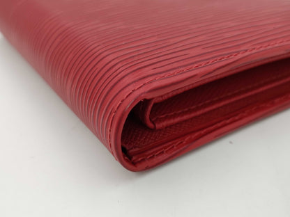 LOUIS VUITTON Epi Compact Wallet with Box