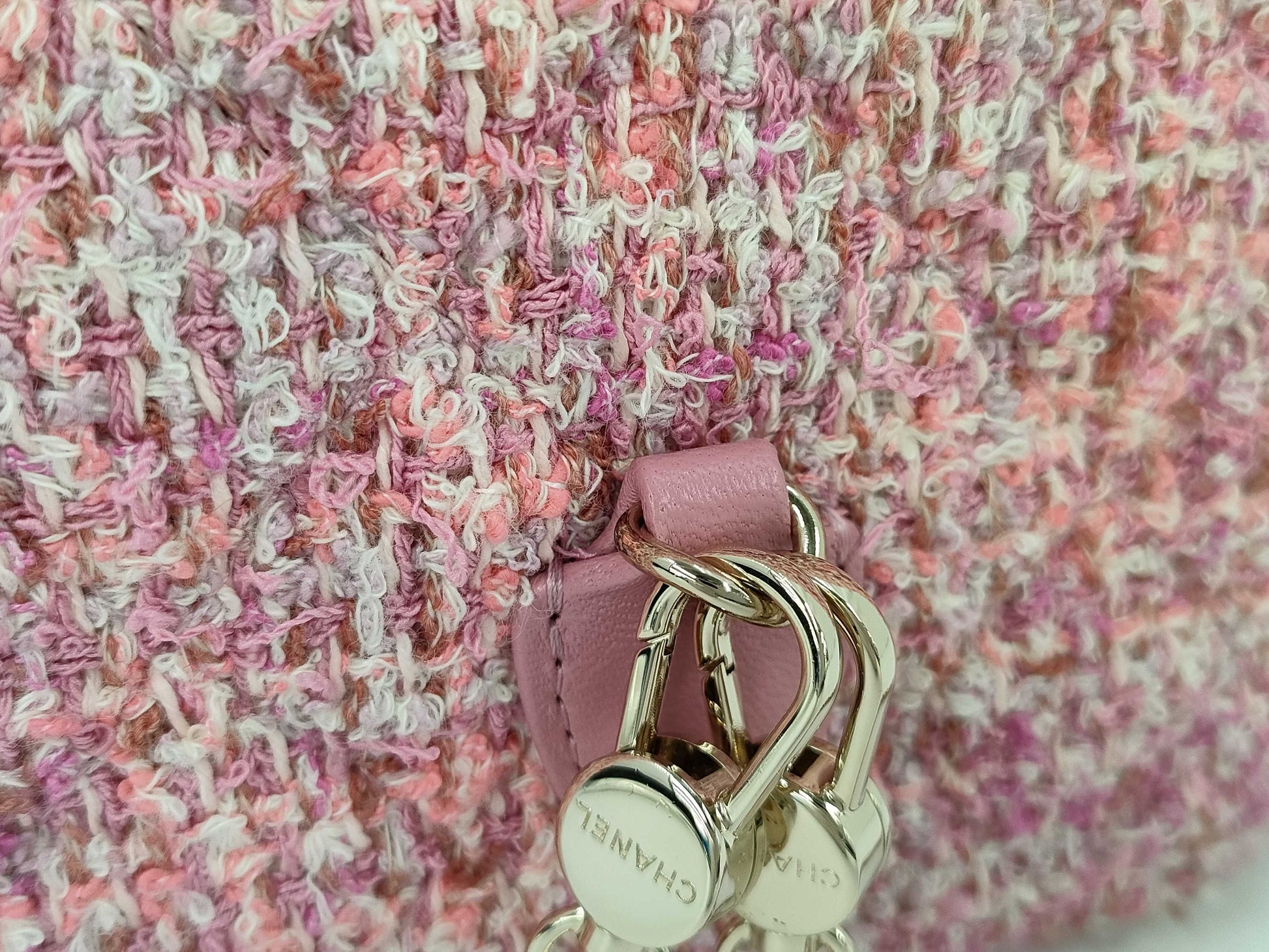 CHANEL CHANEL Tweed Backpack Backpack