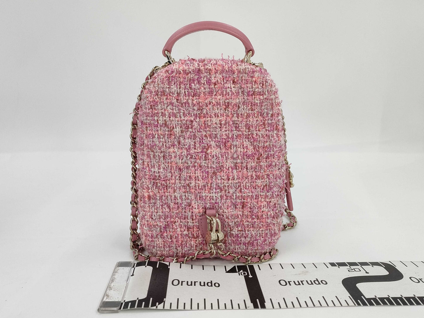 CHANEL CHANEL Tweed Backpack Backpack