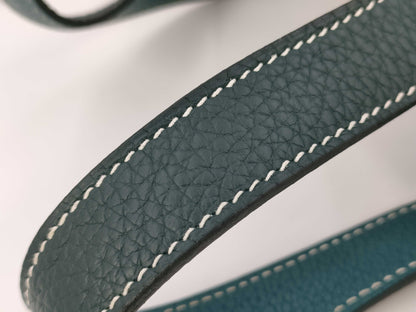 HERMES Picotin Lock PM Handbag with Z Stamp, Vert Bosphor x Vert Cypress