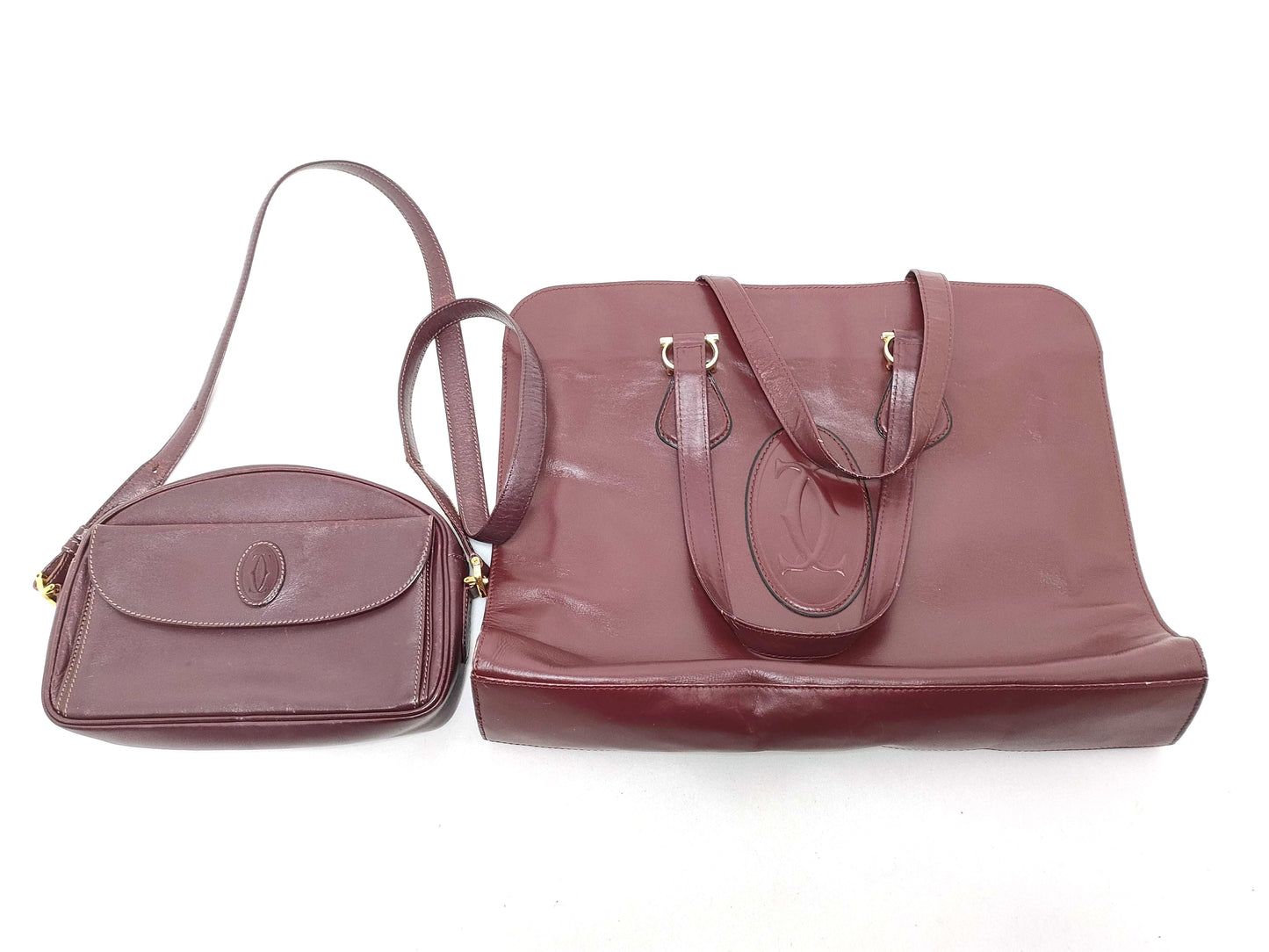 Cartier 2-piece tote and shoulder bag