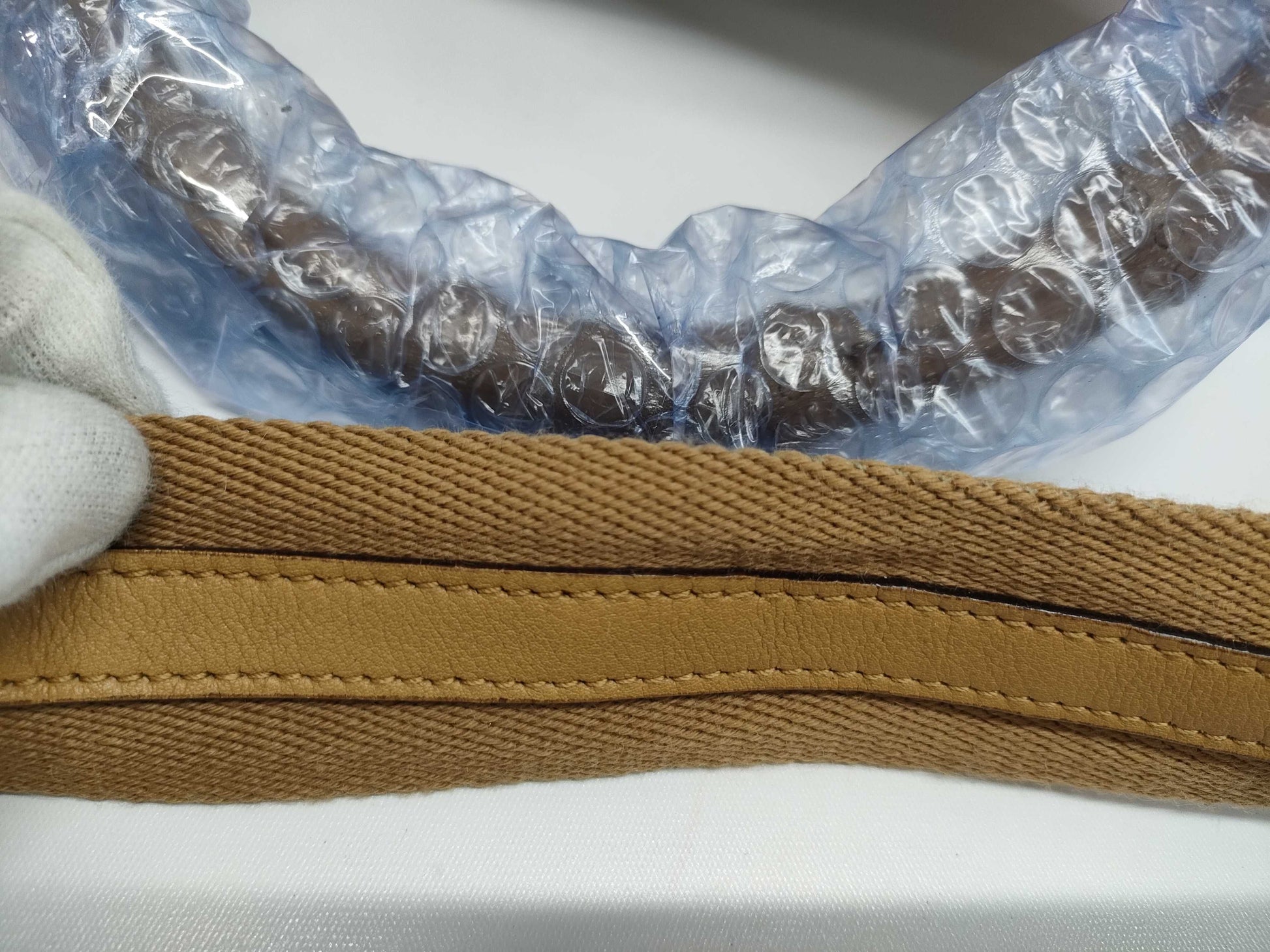 GUCCI Bamboo 2-Way Shoulder Bag Leather Handbag