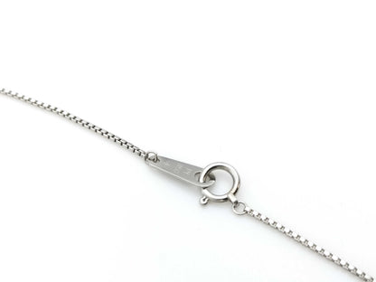 S 0.67ct D 0.61ct PT850 6.2g Necklace 