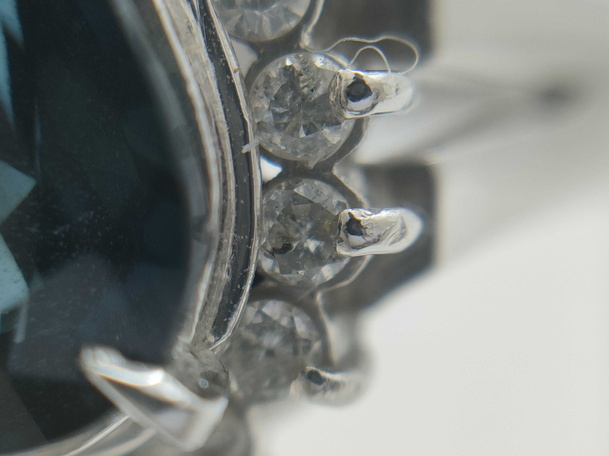 S1.57ct D0.19ct PT850 5.0g Ring 