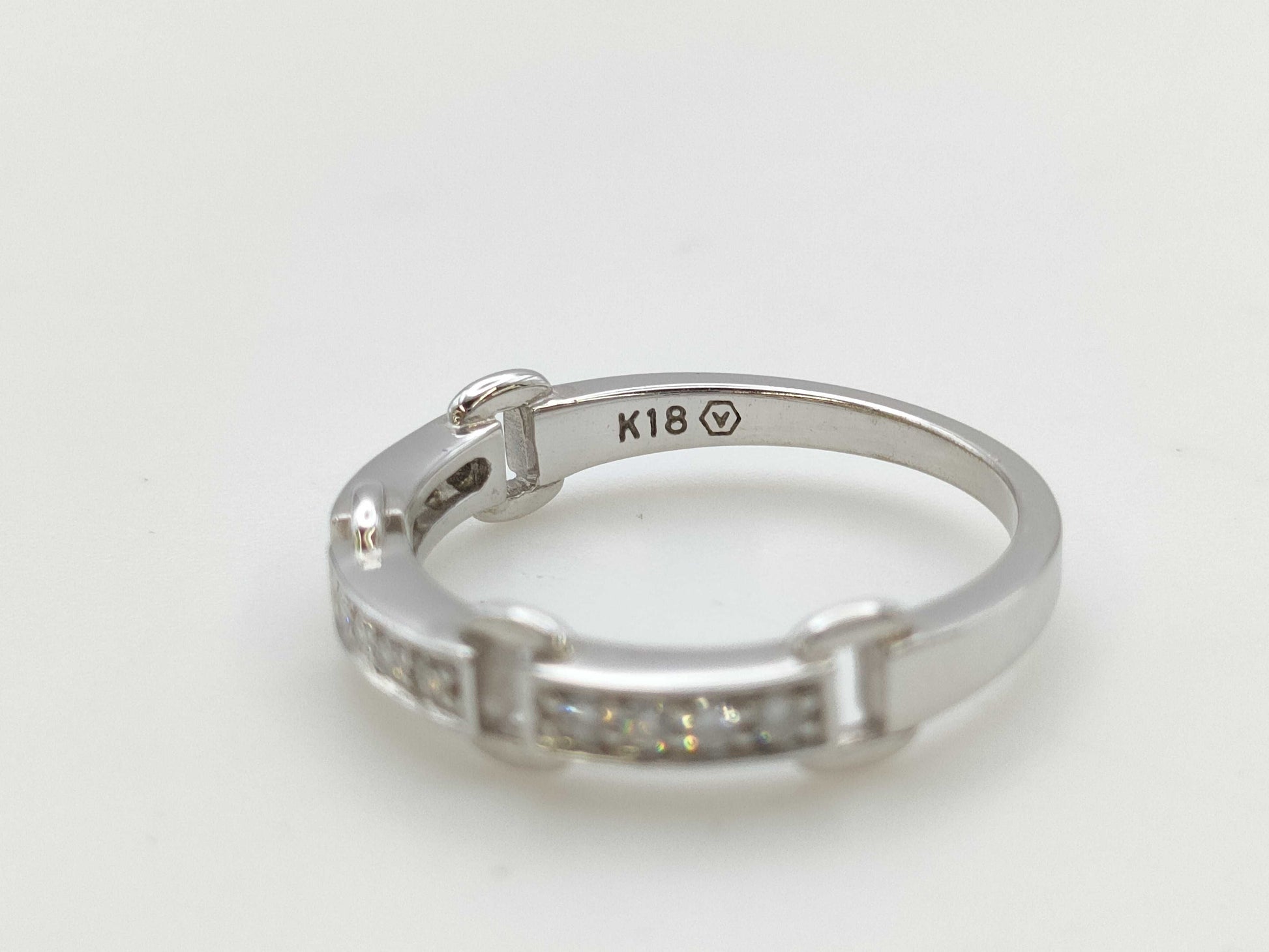 D0.14ct K18 2.8g Ring 