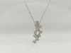 D1.20ct PT900/K18WG 3.4g Necklace 