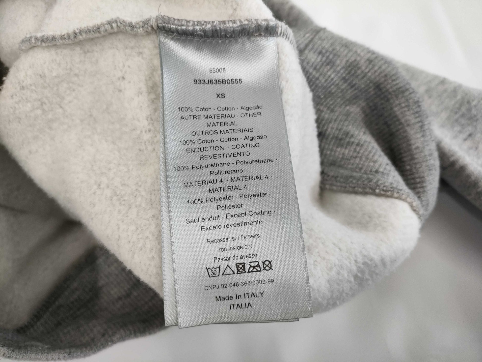 Dior 19AW Homme Hajime Sorayama Sweatshirt Gray XS Top