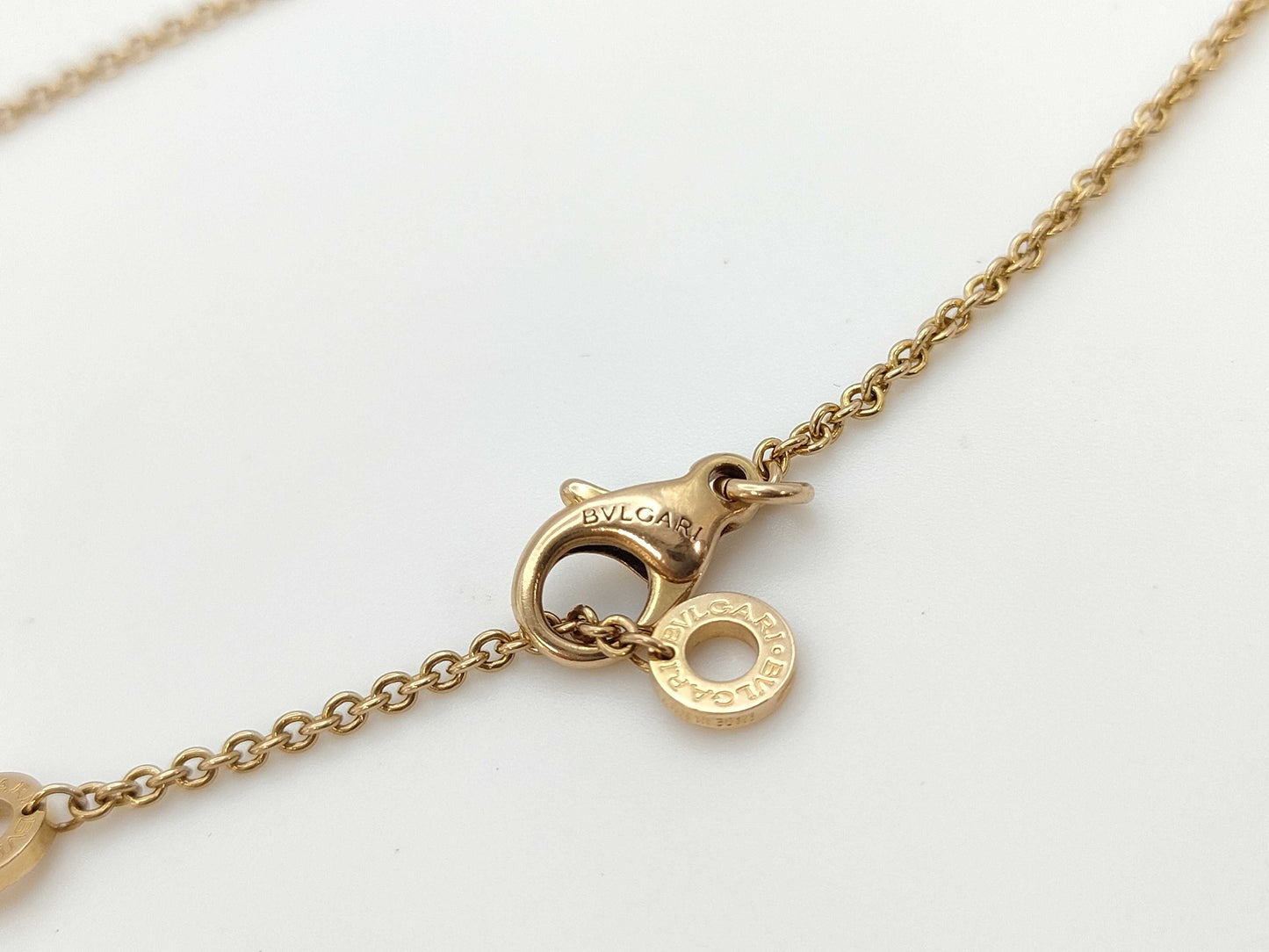 BVLGARI B.zero1 Legend Diamond Necklace in YG and Au750, 12.7g 