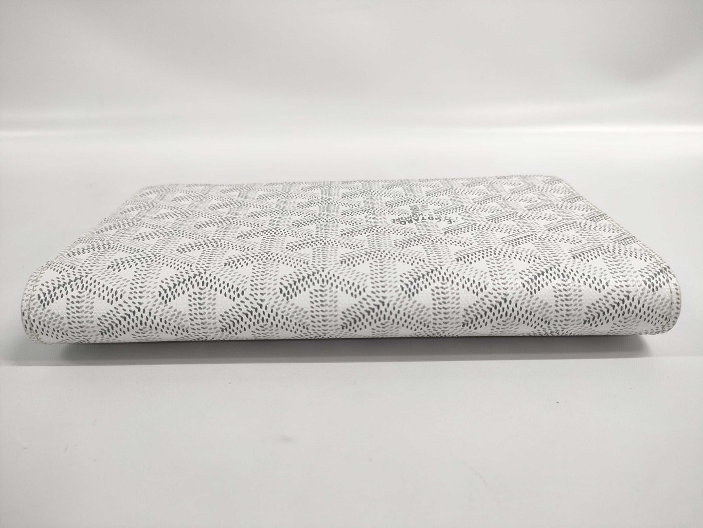 GOYARD Tri-fold Long Wallet White Wallet