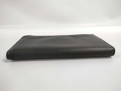 HERMES Zip Long Wallet A Stamp Wallet