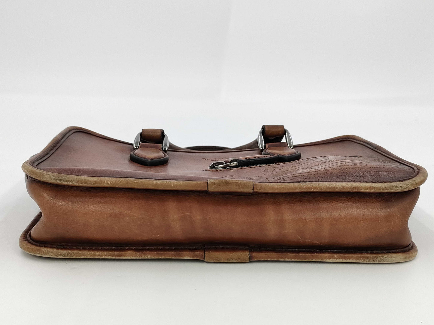 Berluti Calligraphy Anjou Mini Handbag