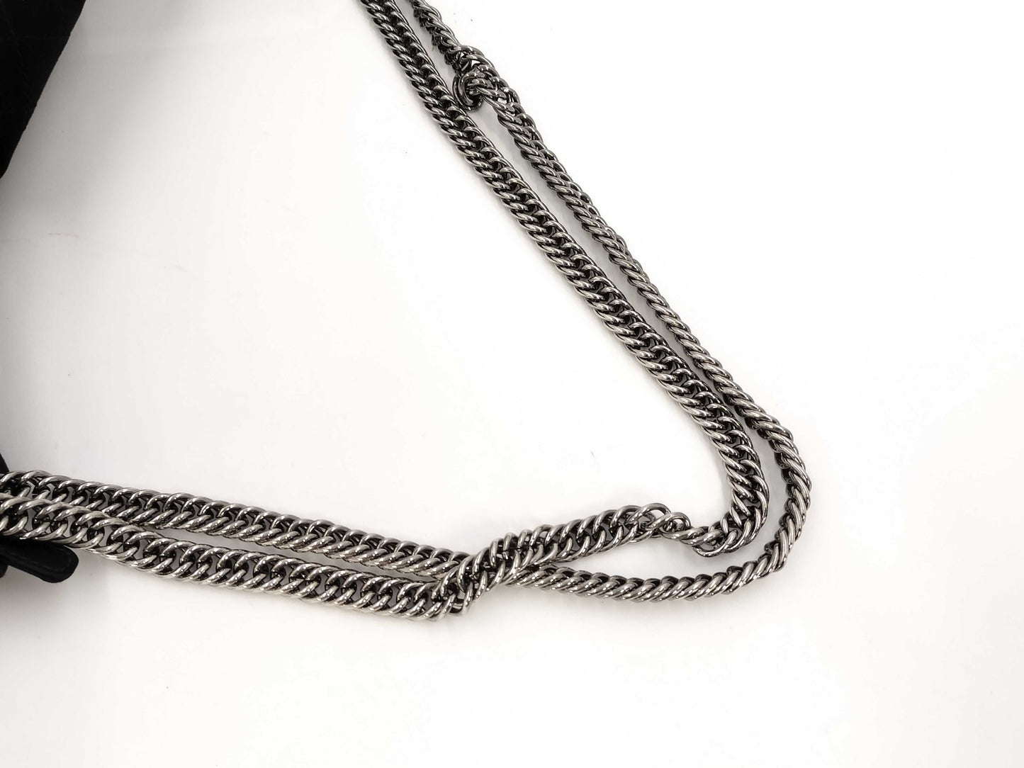 CHANEL 2.55 Ribbon Satin Chain Shoulder Bag