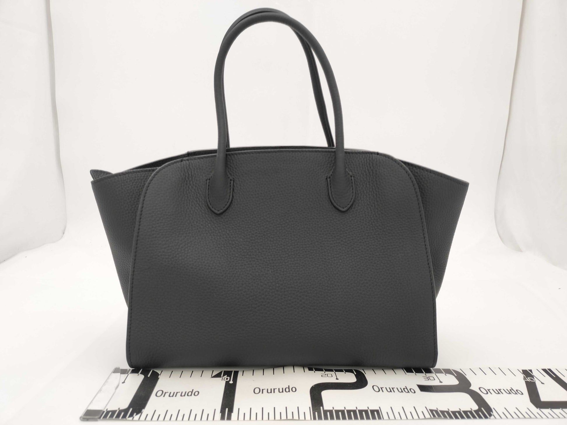 THE ROW Marlo 12 Handbag W1802L133 Grained Calfskin Leather Handbag