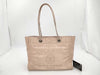 CHANEL Deauville Line Tote Bag A93257 Pink Beige Calf Leather and Caviar Skin Tote Bag