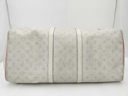 LOUIS VUITTON Keepall Bandouliere 55 Boston Bag M45586 LV x NBA Antarctica Shoulder Bag