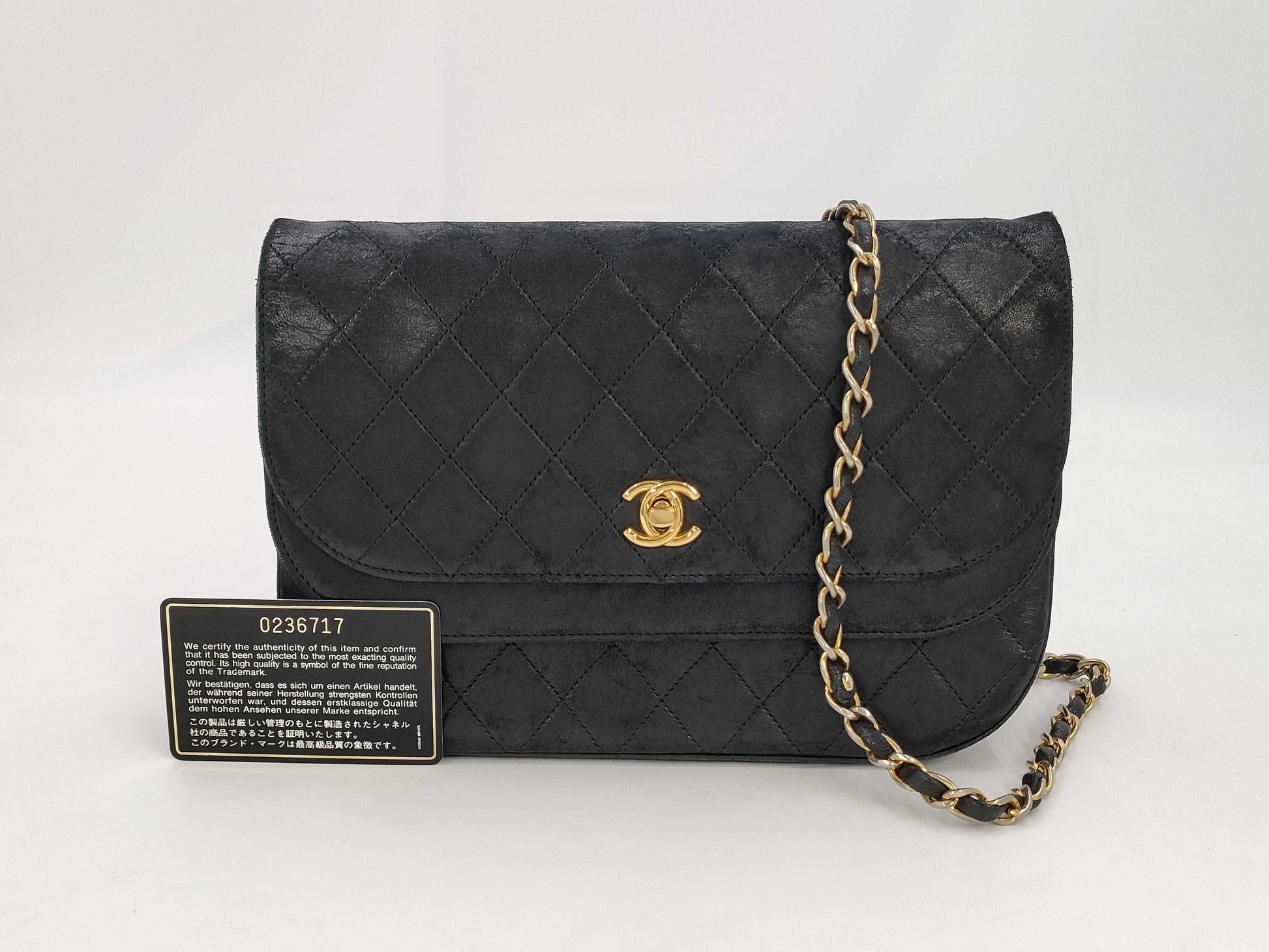 CHANEL CHANEL Double Flap Matelasse Shoulder Bag Lambskin Gold Hardware Shoulder Bag