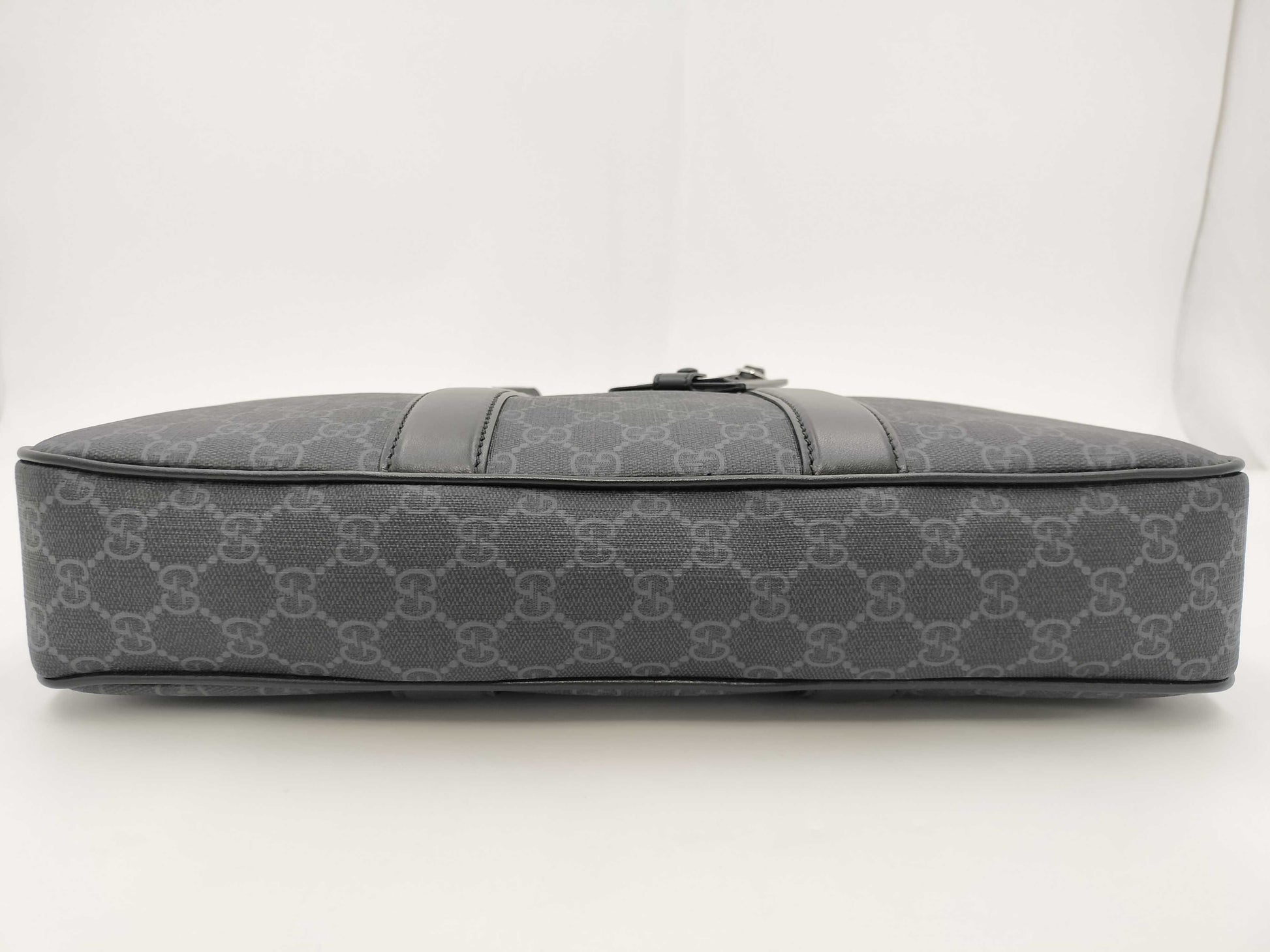 GUCCI GUCCI GG Black Medium Briefcase Business Bag 792077 Business Bag
