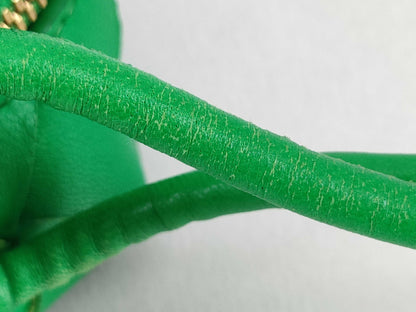 BOTTEGA VENETA Intrecciato Mini Loop Camera Bag Shoulder Bag 680254 Paraquito Lambskin Shoulder Bag