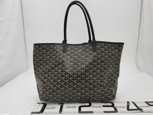 GOYARD GOYARD Saint Louis PM Tote Bag Black Tote Bag