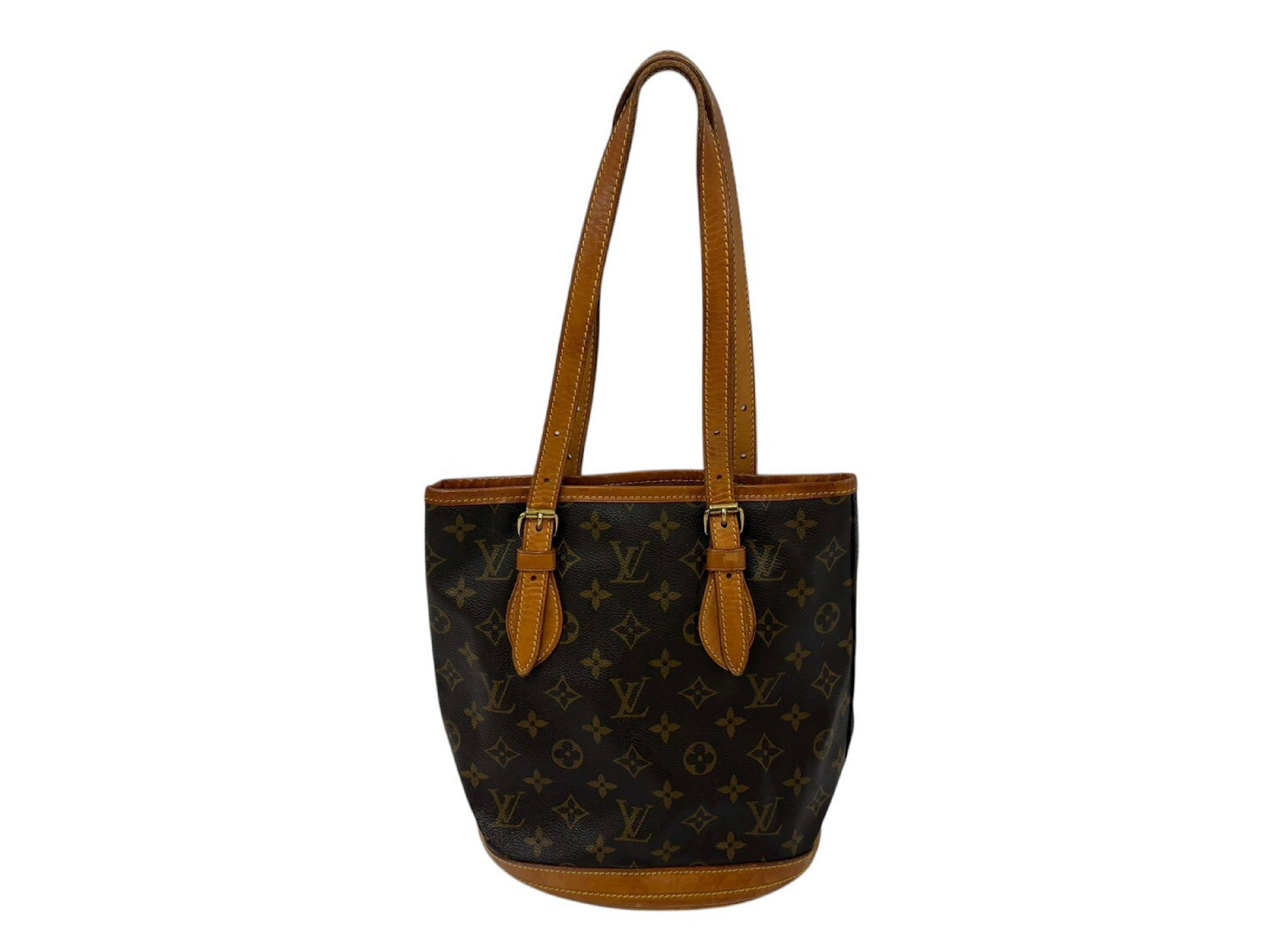 LOUIS VUITTON Monogram Monogram Bucket PM Tote Bag