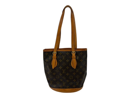 LOUIS VUITTON Monogram Monogram Bucket PM Tote Bag